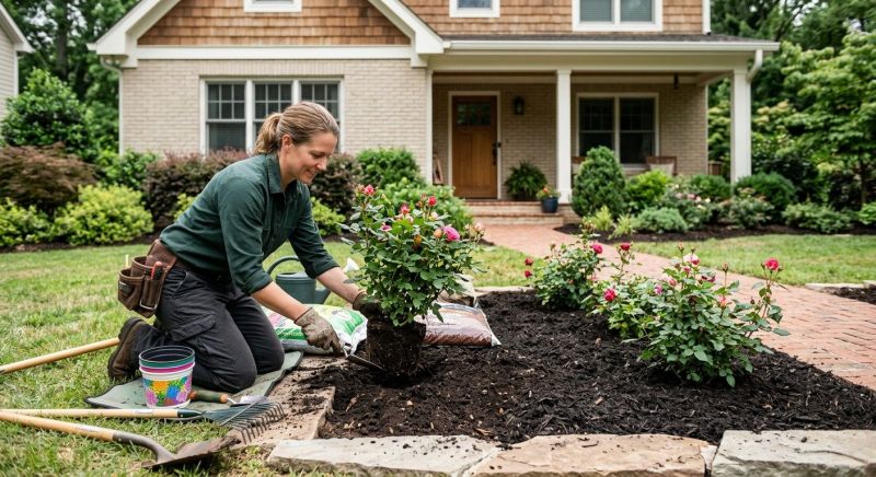 Raised Flower Bed Installation in Ventura County, CA